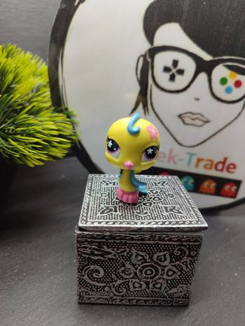 Lps01243 My Littlest Petshop Pet Shop LPS Oiseau Bird Moineau Parakeet 546