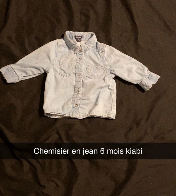 Lot de vêtement fille 6 mois - photo numéro 4