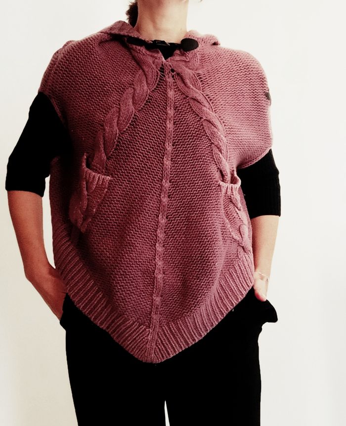 Poncho en laine Diesel - photo numéro 2