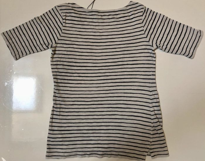 T-Shirt Marc O'Polo 100% coton T XXS NЕUF (prix Amazo: 54eur) - photo numéro 3