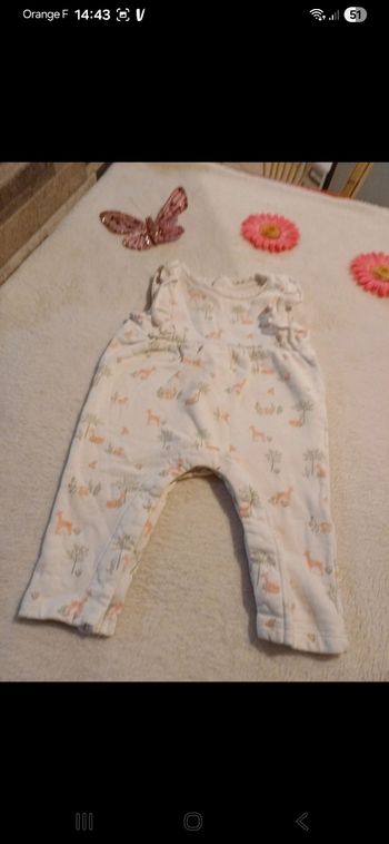 Salopette bébé taille 6 mois