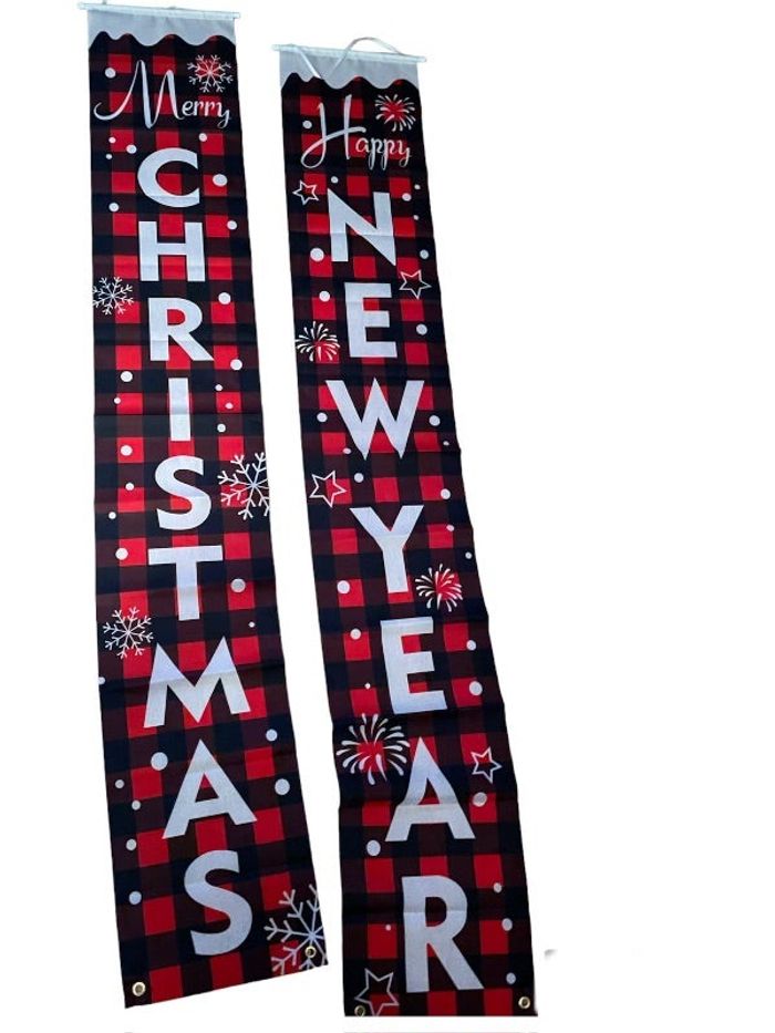 Bannières de noël neuves