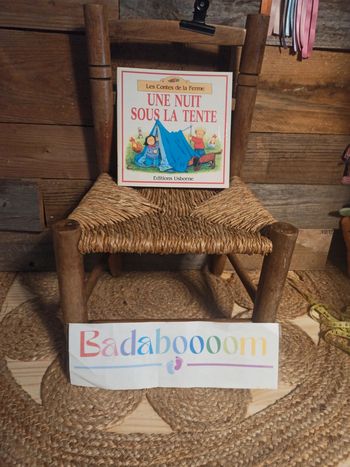 Livre Les contes de la ferme  Une nuit sous la tente tbe