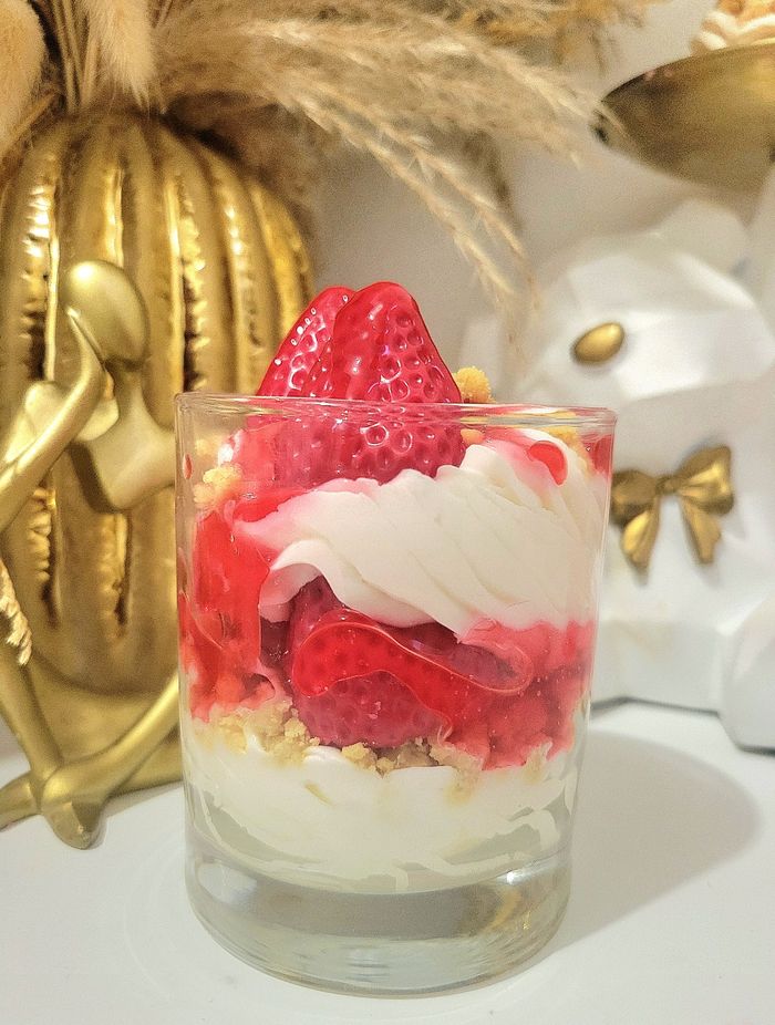 Bougie parfumé Tarte au fraises - photo numéro 3