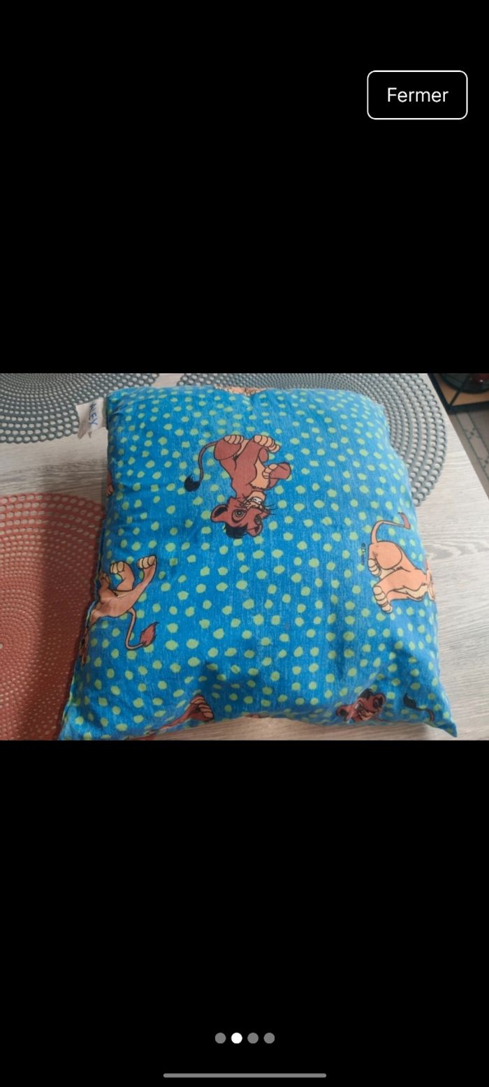 Coussin roi lion - photo numéro 2