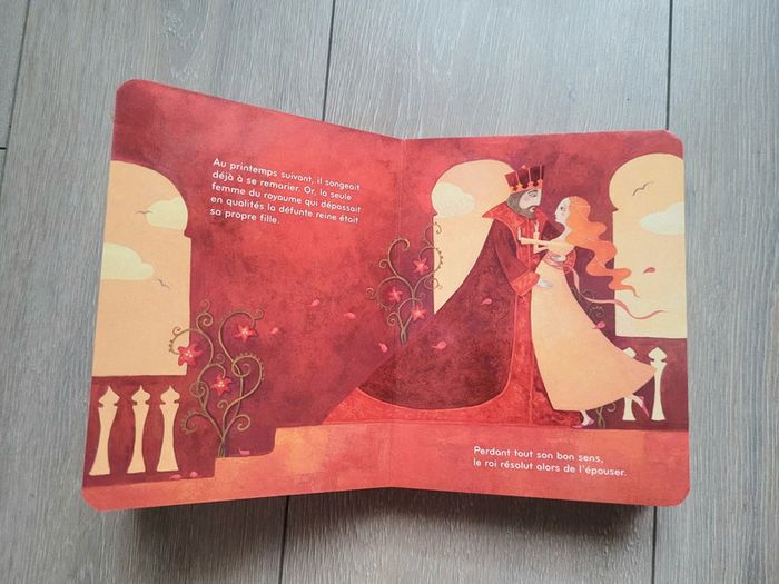 Livre Peau-d'âne, couverture et pages en carton dur - photo numéro 3