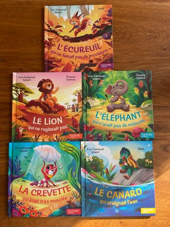 Lot livre McDo les contes des animaux étonnants