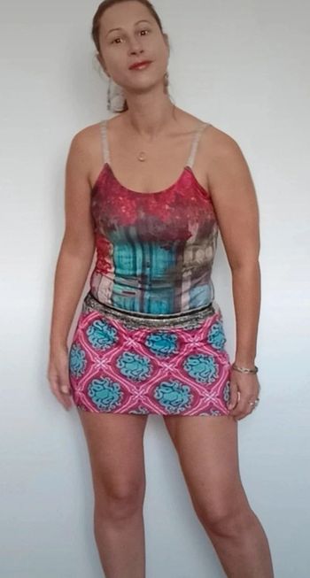 Mini robe été patchwork 36