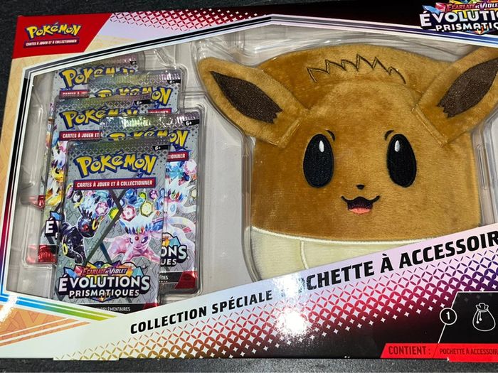 [NEUF] Coffret Pochette accessoires Pokémon EV8.5 évolutions prismatiques - photo numéro 3