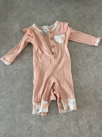 Pyjama saumon fille 0-3 mois