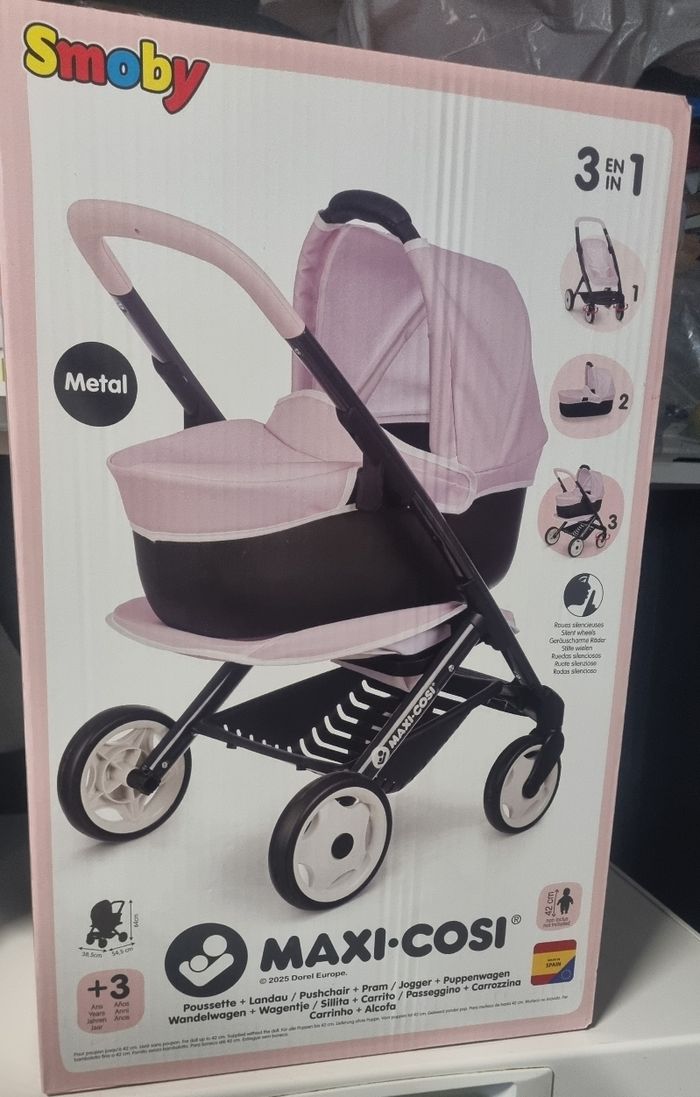 Maxi cosi 3en 1 smoby poussette landau