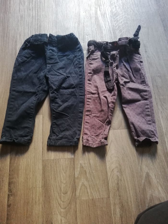 Pantalons kiabi 18 mois