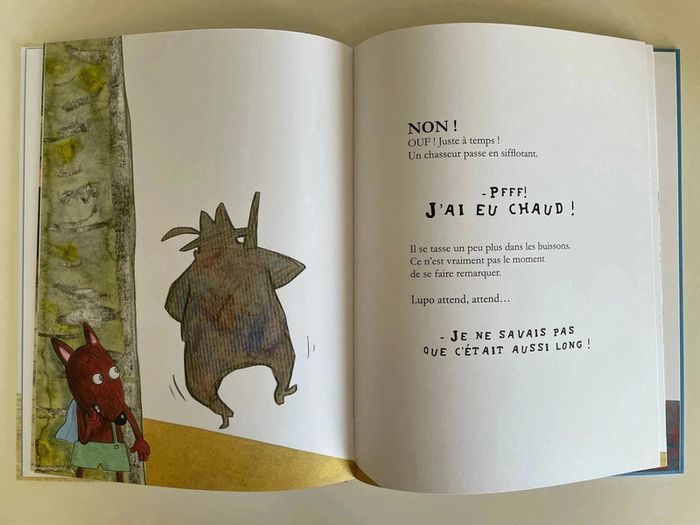 livre la grosse faim de cap'tain lupo - photo numéro 4