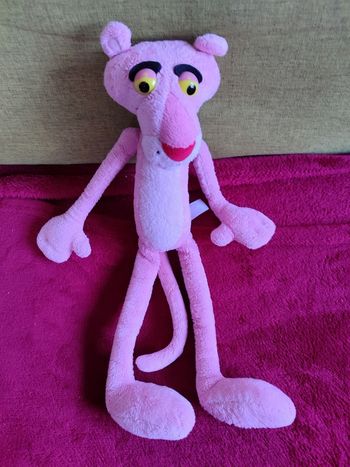 Doudou panthère rose