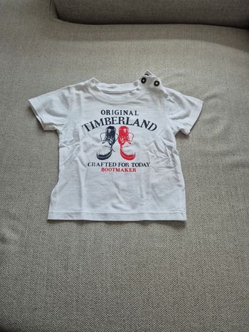 Tee shirt timberland 6 mois