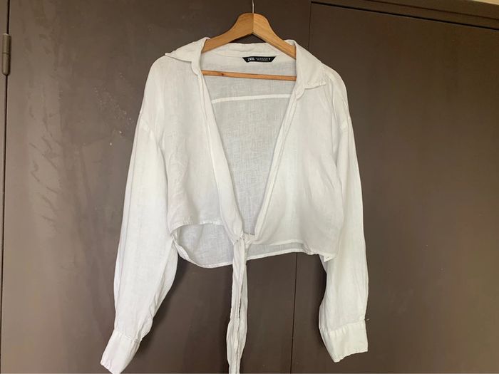 Chemise courte Zara taille M