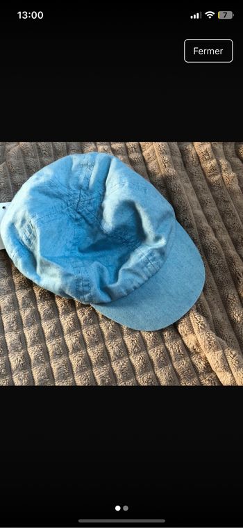 Casquette bébé
