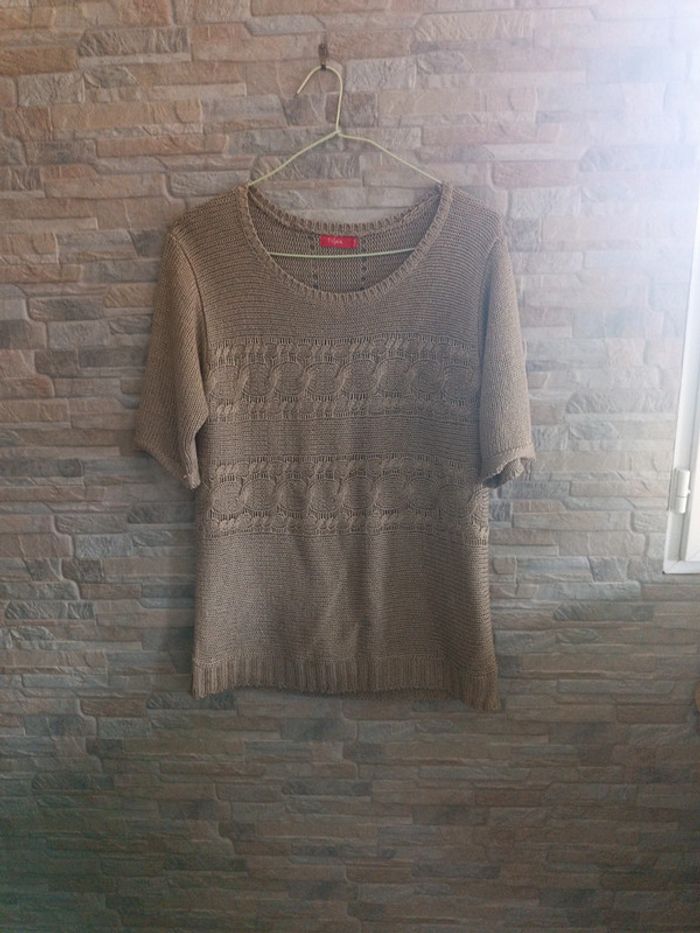 Pull m.courtes Tissaia 42