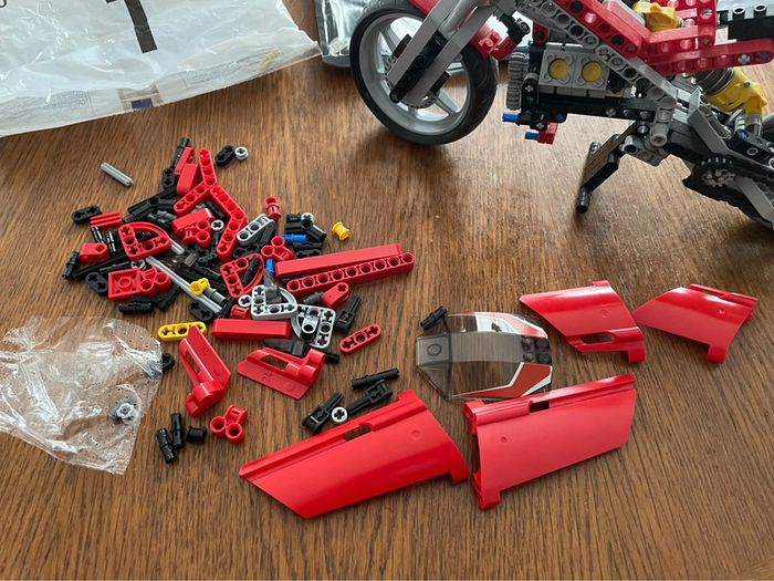 Moto Lego Technic 8420 - photo numéro 5