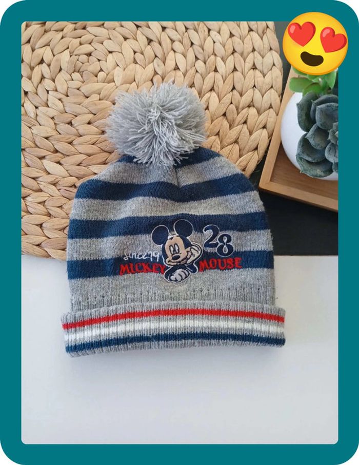 Bonnet hivers Mickey Taille 1-2 ans🌿🦊 - photo numéro 6