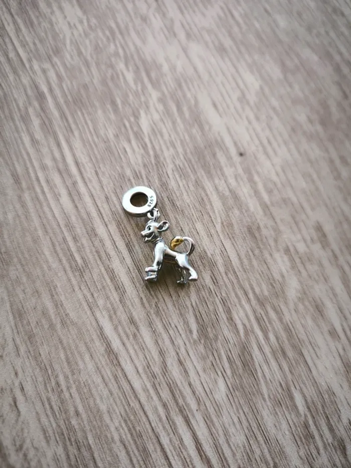 Charm Simba Le Roi Lion en Argent 925  Disney - photo numéro 3