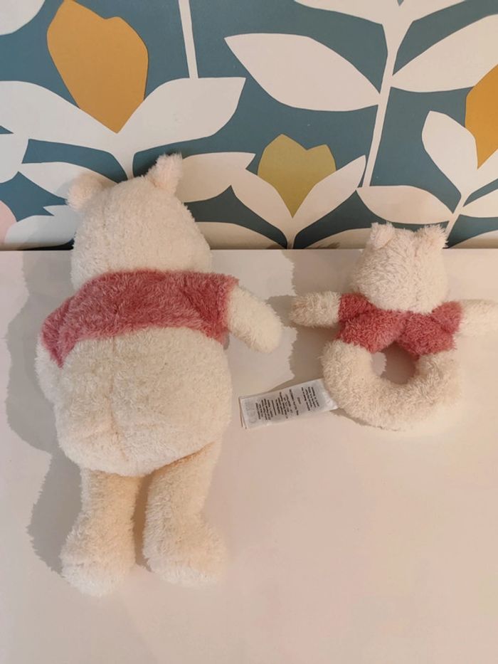Doudou peluche Winnie l'ourson - photo numéro 2