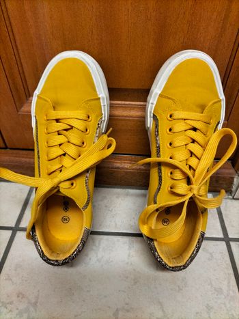 Baskets basses jaune Bonobo