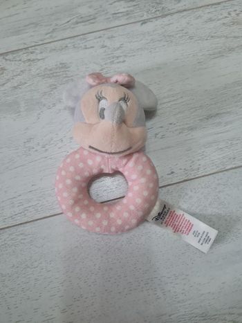 Hochet Minnie peluche