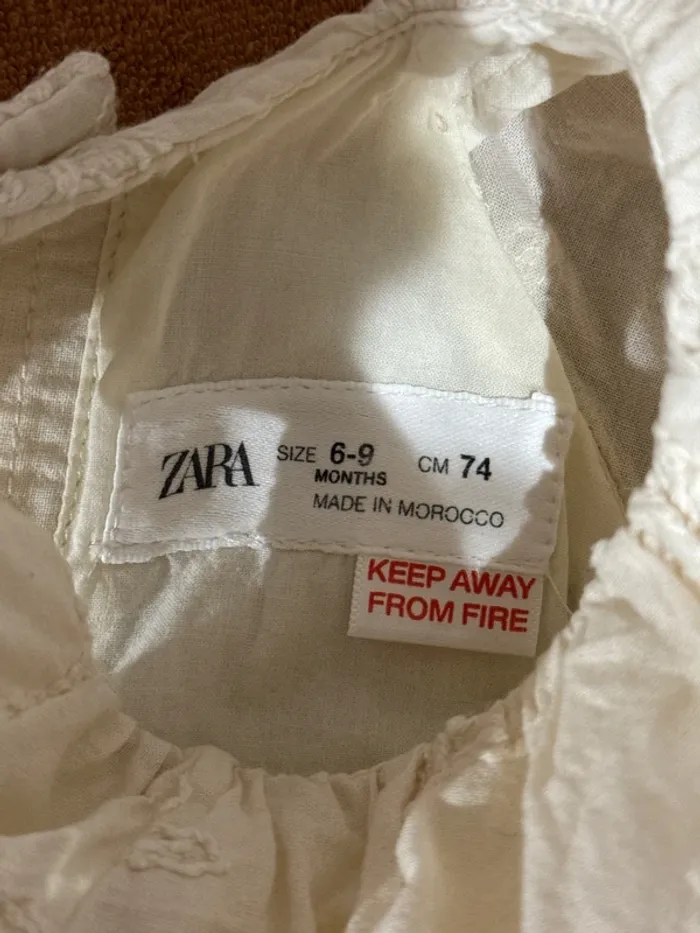 Robe Zara avec broderies - photo numéro 5