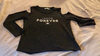 Haut t-shirt fille gémo 12 ans