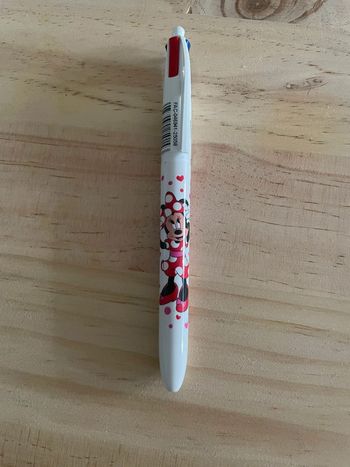 Stylo BIC 4 Couleurs Disney Minnie Mouse - Neuf