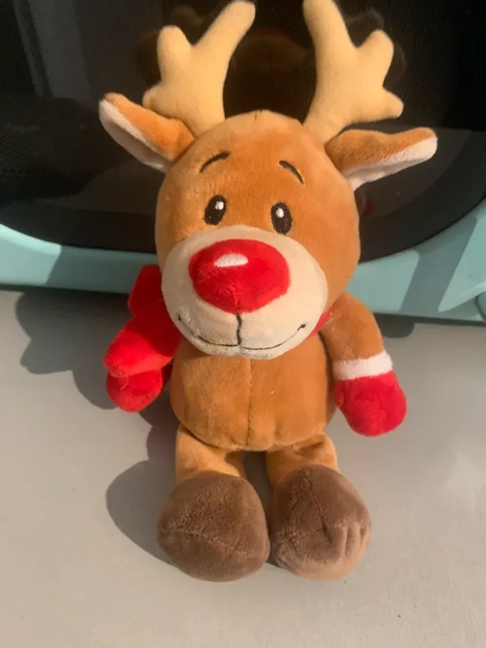 Peluche Renne du père Noël