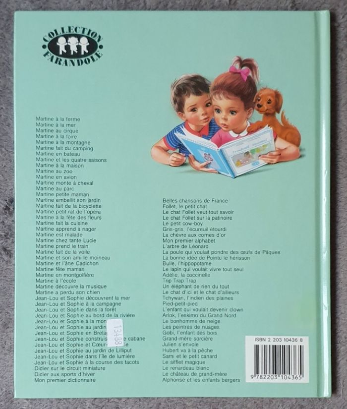 Livre cartonné, grand format "Le Lapin qui voulait vivre tout seul" (Dès 3 ans) / Éd. Casterman - photo numéro 2