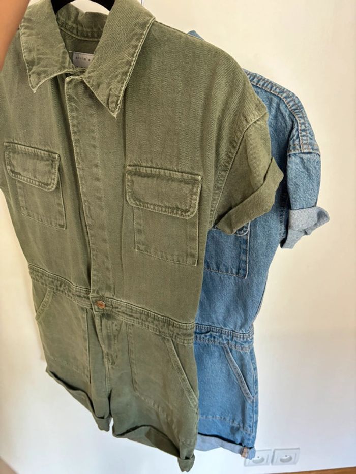 Lots combi shorts en jean