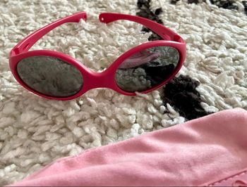 Lunettes couleur rose bébé 1/2 ans
