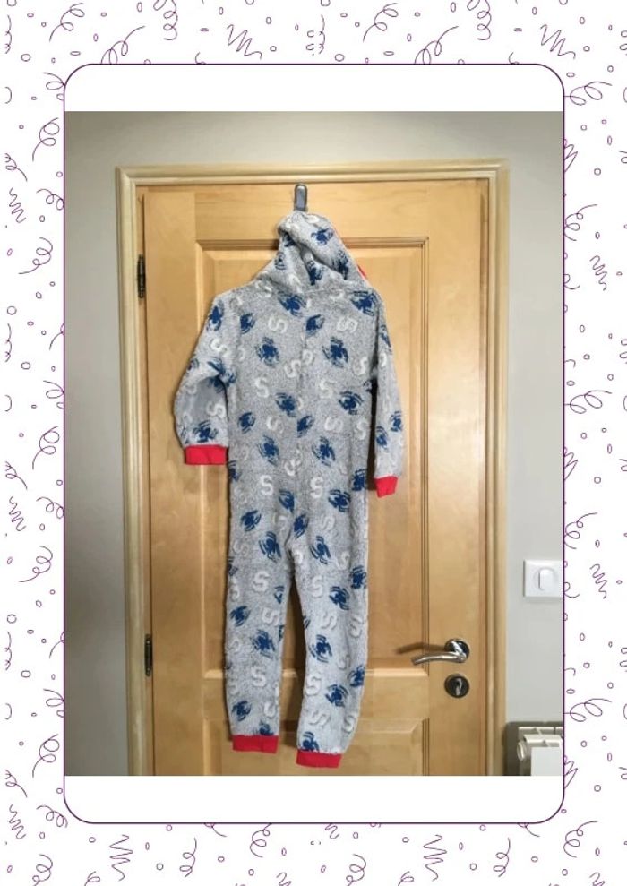 Combinaison polaire Spiderman - photo numéro 2