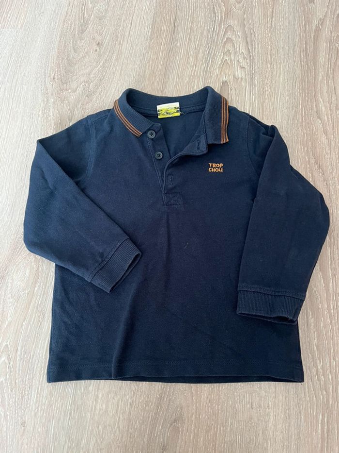 Polo à manches longues