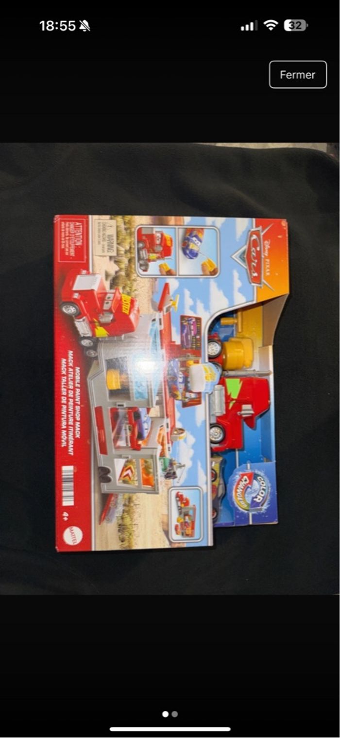 Mack atelier de peinture itinérant cars