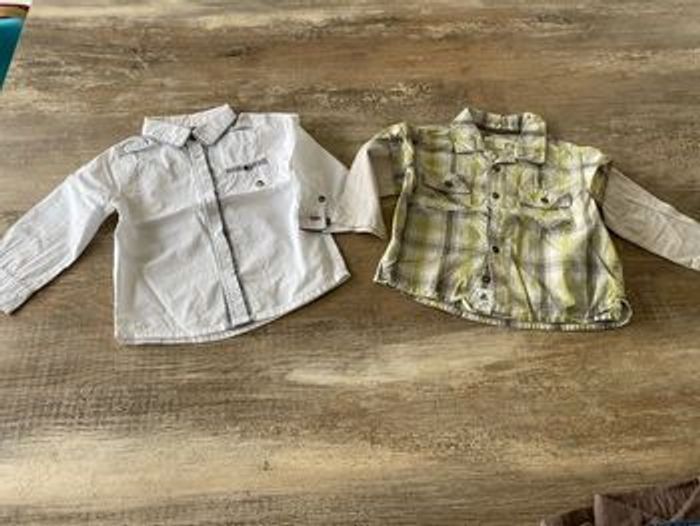 Lot chemises bébé garçon 18 mois - photo numéro 5