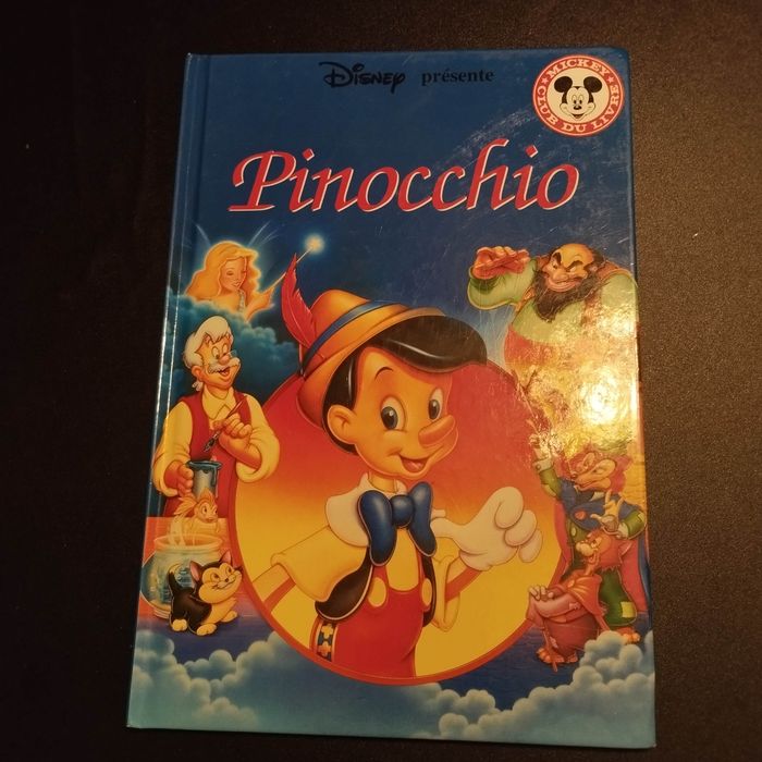 Livre enfant Disney Club du livre Pinocchio
