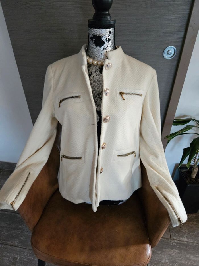 Veste ecru