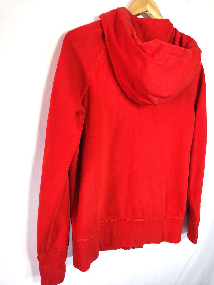 Sweat à Capuche Zippé GAP Rouge - Taille S Très bon état - photo numéro 6