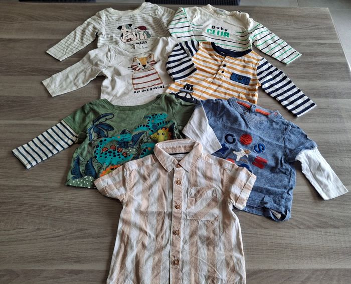 Lots de vêtements garçon 6 mois - photo numéro 2