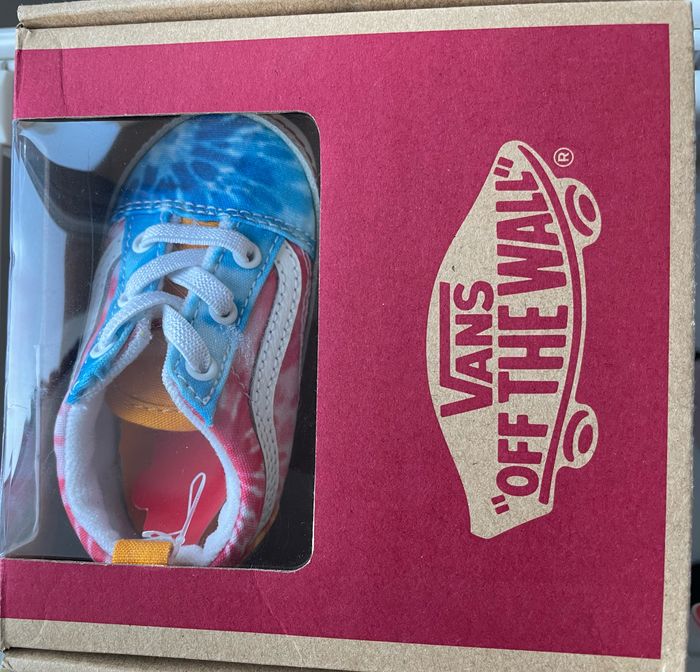 Vans old skool tie dye blocks bébé - photo numéro 2