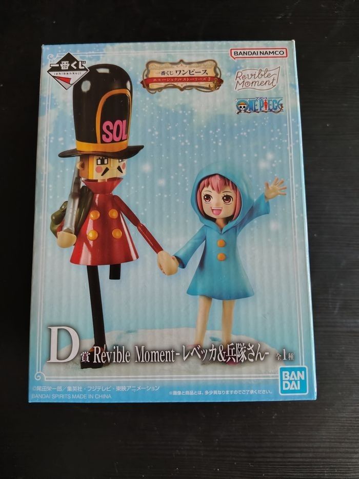 Figurine Ichiban Kuji Revible Moment : Rebecca et Soldier (One Piece, Kyros)
