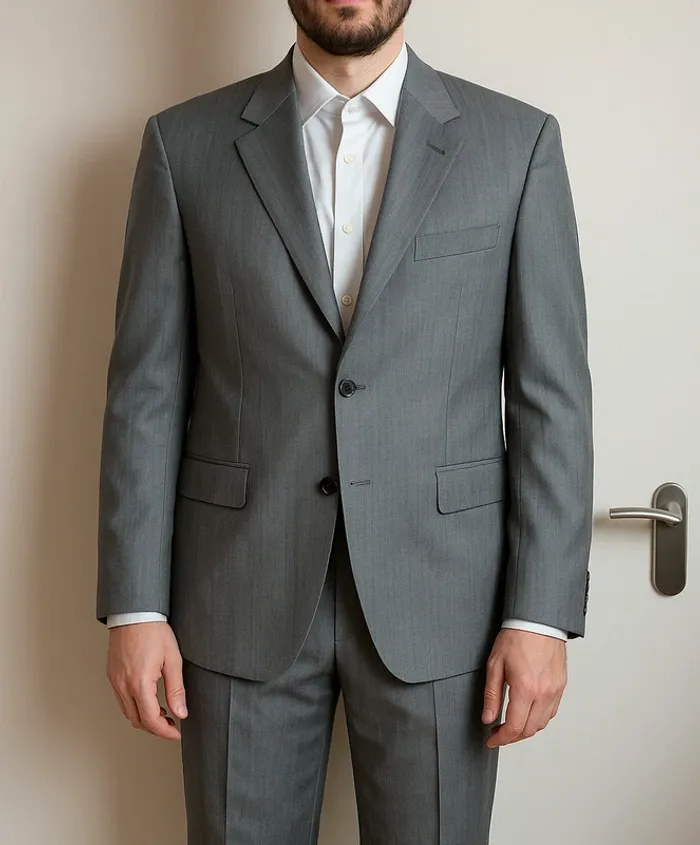 Costume Homme Thierry Mugler – 2 pièces (Veste 48 / Pantalon 44)