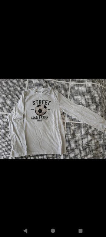 Tee shirt manches longues Kiabi