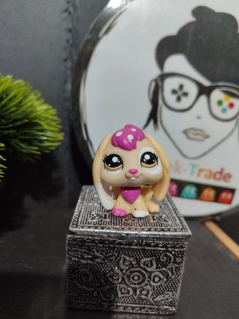 Lps938 My Littlest Petshop Pet Shop LPS  Bunny Rabbit Lop Ears Lapin Bélier 2086