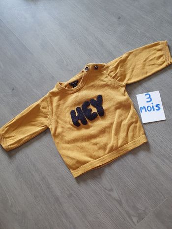 Pull 3mois garçon