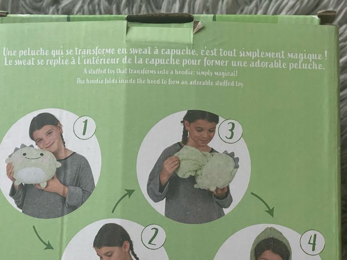 Sweat à capuche peluche / surpyjama - photo numéro 9